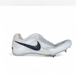 Nike White and Black Track Spikes